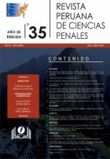 					Ver Núm. 35 (2021): Revista Peruana de Ciencias  Penales Nº 35
				