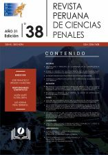 					Ver Núm. 38 (2024): Revista Peruana de Ciencias Penales Nº 38
				