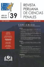 					Ver Núm. 39 (2025): Revista Peruana de Ciencias Penales Nº 39
				