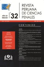					Ver Núm. 32 (2018): Revista Peruana de Ciencias  Penales Nº 32
				